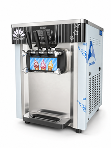 Máquina de Helado Suave Vertical Automática de Alta Productividad Comercial de Tres Cabezas QBL-918 con Certificación Energy Star para Cine - Product Image 2