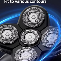 Rasoir électrique rechargeable haute vitesse à cinq lames MS-671, qualité garantie, professionnel pour hommes, sans fil, portable, étanche