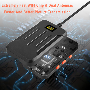 <span class=keywords><strong>Endoscope</strong></span> sans fil F300, caméra d'inspection <span class=keywords><strong>WIFI</strong></span> à double objectif 8MM, caméra de visée sans fil 1080P pour <span class=keywords><strong>iPhone</strong></span> Android, câble de 2m - Product Image 2