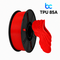 Grosir Pabrik Filamen 3D TPU Ultra Lembut 85A 1.75mm $9-12/KG 0.02mm Fleksibel Pesanan Massal 0.5KG/1KG/3KG/5KG Spool Kompatibel