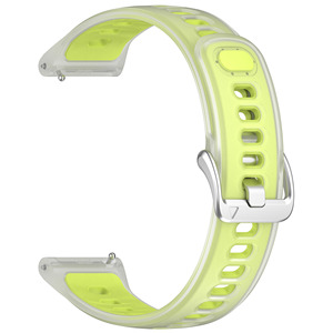 Bracelet de montre intelligente <span class=keywords><strong>Garmin</strong></span> Forerunner 165/245/645/<span class=keywords><strong>Venu</strong></span> 2/<span class=keywords><strong>SQ2</strong></span>/Vivoactive 5/4/3, 18 mm/20/22 mm, silicone, boucle élastique, fermoir à boucle 11 - Product Image 2