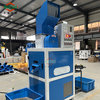 Mesin Granulator Kawat Tembaga Mini Tipe Kering Pemisah Kabel Desain Ringkas untuk Penggunaan di Tempat Sampah Kecil