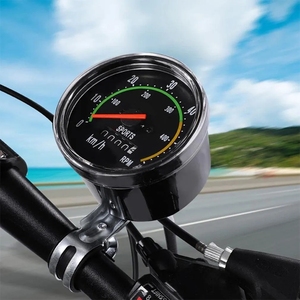 Bicycle Waterproof RPM <strong>Speedometer</strong> Analog Mechanical Odometer Milometer <strong>Cycling</strong> Watch for 26/28/29/27.5 Inch Mountain Road Bike - Product Image 3