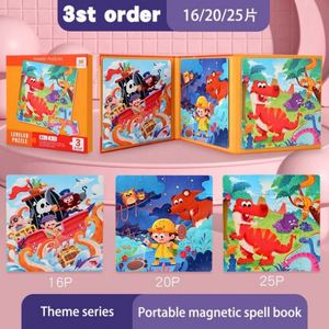 Regalo Perfecto, Juguetes de Viaje para Niños Pequeños, Libro de Rompecabezas, Rompecabezas Magnéticos de Naves Espaciales para Niños de 4 a 8 Años - Product Image 4
