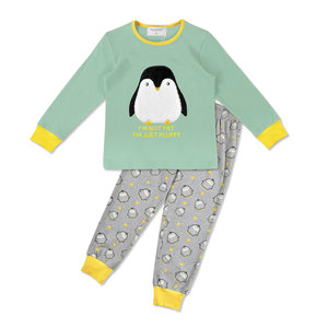 <span class=keywords><strong>Pyjama</strong></span> à manches longues pour enfants, ensemble en coton, imprimé, dessin animé pour garçons, nouvelle collection - Product Image 4