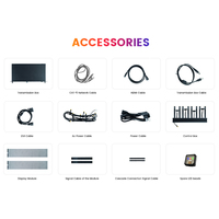 Personalizado curvado flexible suave autoadhesivo Led panel transparente de vidrio de pared de vídeo 3D LED holograma de vidrio LED pantalla de publicidad