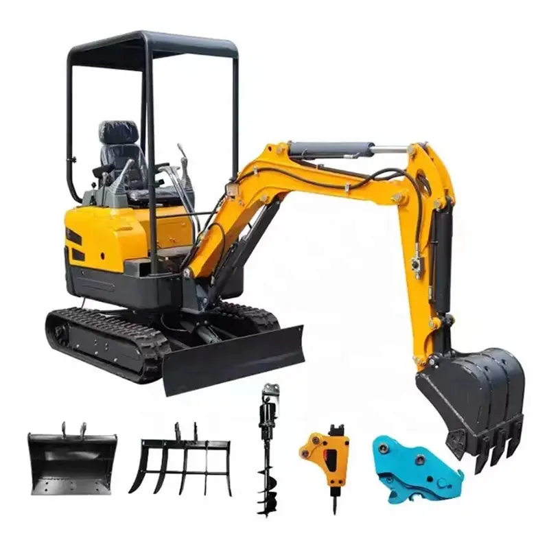 New arrival Reliable Cheaper Compact Excavator 0.8t Multifunctional Mini Excavator 0.8ton for sales