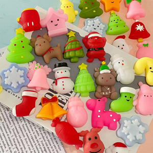 ของเล่นบีบ Tpr Mini Squishy รูปสัตว์น่ารักและซานตาคลอส ขนาด 3 ซม. สำหรับตกแต่งคริสต์มาส ราคาถูกจากโรงงาน - Product Image 6
