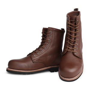 <span class=keywords><strong>Botas</strong></span> de Tobillo de Alta Calidad para Hombre, Estilo Vintage, de Cuero Genuino, Impermeables, Ideales para Combinar con Trajes - Product Image 4