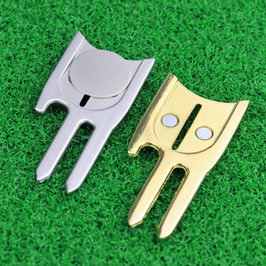 Vente en gros : Outils de golf multifonction 6 en 1, fourches de golf, outil de réparation de marqueurs de terrain de golf, outils de réparation de divots - Product Image 2