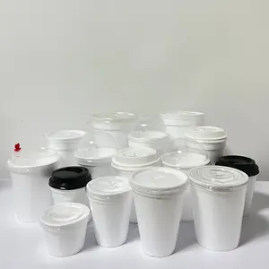 logo customize wholesale styrofoam water beverage drinking cups