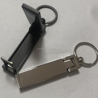Porte-clés de voiture avec support de téléphone portable, écologique, durable, en alliage de zinc, logo personnalisé