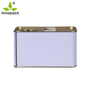 Boîte en fer blanc <span class=keywords><strong>pour</strong></span> l'emballage d'huile ou <span class=keywords><strong>de</strong></span> peinture, boîte carrée vide, échantillonnage gratuit, haute qualité, prix usine - Product Image 2