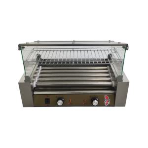 <span class=keywords><strong>Grill</strong></span> à hot-dogs électrique commercial certifié CE à 5 rouleaux en acier inoxydable pour supermarchés, commerces de détail et restauration - Product Image 2