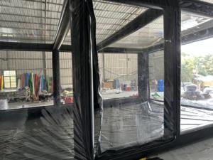 Tente de garage de voiture gonflable populaire couverture de <span class=keywords><strong>bulle</strong></span> de tente d'exposition de voiture pliante pour le stockage de carport - Product Image 6