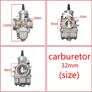 Carburador de Motocicleta para Carreras Mi Kuni, 110cc-250cc, 32mm, 4 <span class=keywords><strong>Tiempos</strong></span>, VM32-193, CX500, CB750, KZ400, Dirt Bike, ATV, UTV, Quad - Product Image 5