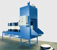 Compacteur de seau à huile personnalisé Machine d'aplatissement de tambour en fer Machine de presse à tambour à peinture