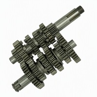 Ensemble d'arbre principal et d'arbre intermédiaire de transmission 6 vitesses pour boîte de vitesses de moto CG CB 150 175 200 250 300