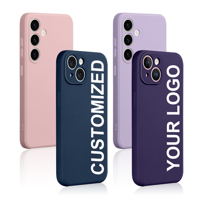 Multi Color Custom Soft TPU Luxury Silicone Cover Cell Mobile Phone Case for iPhone 17 16 15 14 Pro Max  Bumper Case