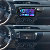 Reproductor Multimedia para Auto BQCC para Toyota Hilux 2015-2023, Radio Android para Auto, Carplay Inalámbrico, Navegación GPS, Estéreo 2 Din 4G