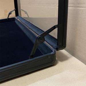 Màu đen nhôm hiển thị trường hợp với Acrylic bìa có thể khóa với các phím hiển thị trường hợp trong suốt rõ ràng Acrylic hiển thị hộp 36x24 inch - Product Image 5