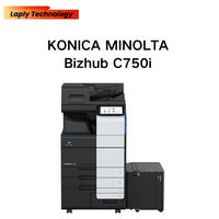 Mesin Fotokopi Warna Kantor Konica Minolta Bizhub C750i Printer A3 Area Cetak Maksimum Kecepatan Tinggi Bekas Tipe Umum