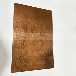 Plaque en acier inoxydable antique résistante aux hautes températures pour décoration murale intérieure - Product Image 6