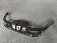 Kit de carrosserie de diffuseur de lèvre arrière en fibre de carbone pour XE XEL XF XFL Car Body Kits