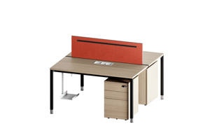 Ofis personeli için açık alan işyeri için 2 4 6 8 Seaters Coworking ofis mobilyası için Modern ahşap modüler ofis masası - Product Image 3