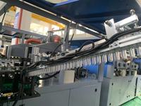 Máquina de moldeo por soplado de botellas automática 10000BPH, máquina de soplado de botellas con cuatro servocontroles, 1, 2