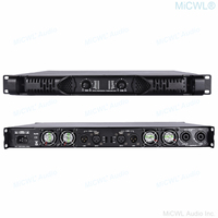 Amplificateur numérique haute puissance CA7000 7000 Watt 2x3500W 4Ohm pour caisson de basses de scène, peut être bridé, classe D, 1U AMP