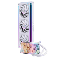 Enfriador AIO 360 de LOVINGCOOL, Directo de Fábrica, con Pantalla 3D de 6.67 Pulgadas y 2K, Radiador Cuadrado, Personalización de Marca para Integradores de Sistemas