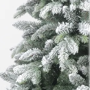 Longstar Kunstmatige Prelit Licht Sneeuw Stroomden Kerstboom