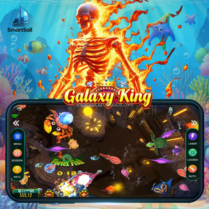 Jeu de pêche en ligne Galaxy King pour 8 joueurs, en anglais, plateforme Fire Kirin pour intérieur/extérieur - Product Image 1
