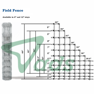 Op Maat Gemaakte Duurzame Agrarische Boerderij Guard Gegalvaniseerde Veldomheining - Product Image 3