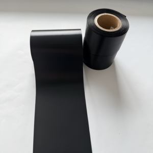 Cinta <span class=keywords><strong>de</strong></span> Satén <span class=keywords><strong>de</strong></span> Poliéster Negra <span class=keywords><strong>de</strong></span> la Mejor Calidad para Impresión <span class=keywords><strong>de</strong></span> Códigos <span class=keywords><strong>de</strong></span> Barras TTR, Lavable, para Textiles, Impresión Rotativa Flexográfica, Impresión Offset TTR - Product Image 2