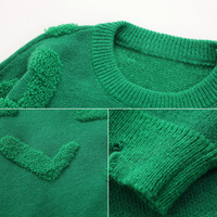 Nouveauté - Pull en tricot jacquard 3D personnalisé respirant pour l'hiver - Pull pour homme