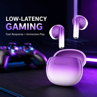 Audífonos TWS Gradient Semi-in-ear, Sonido HiFi sin Pérdidas, Batería de 5-10 Horas, Compactos, Cómodos para Jugar, Baja Latencia, ANC 5.4