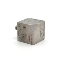 Capteur triaxial Xiyuan A23F100 IEPE pour tests de vibration, sensibilité 100mV/g, réponse en fréquence 1-5kHz, petite taille, léger
