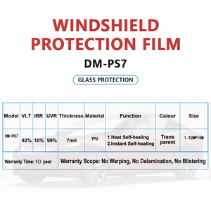 Película de protección de vidrio personalizada de fábrica, película de seguridad de parabrisas blindada a prueba de balas y explosiones para cámara de coche película Filmi kaca - Product Image 4