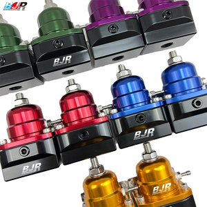 Nouveau régulateur <span class=keywords><strong>de</strong></span> dérivation injecté réglable en pression <span class=keywords><strong>de</strong></span> carburant universel en aluminium haute performance BJR AN6 Barb pour automobile - Product Image 6