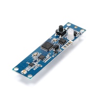 Module émetteur-récepteur sans fil DMX512 2.4G pour éclairage de scène LED, carte PCB, contrôleur LED, émetteur-récepteur avec antenne