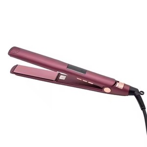 Hairwins professionnel Mini Portable céramique fer plat LCD affichage température affichage chauffage rapide RV électrique coiffure - Product Image 4