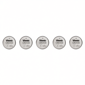 แบตเตอรี่ลิเธียม Vinnic Cr2430 3V แบบเหรียญ สำหรับอุปกรณ์ดิจิทัล - Product Image 2