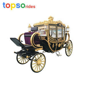 Carrozza Reale a Cavalli ed Elettrica del Produttore Cinese, Attrazione per Parchi Divertimento in Vendita - Product Image 5