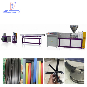 <span class=keywords><strong>Jingdong</strong></span> เครื่องอัดขึ้นรูปพลาสติกอ่อนสายการผลิตแถบพลาสติกเครื่องอัดรีดแถบปิดผนึกประตูและหน้าต่าง - Product Image 3