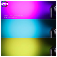 12 Stück 40W RGBW 4in1 Zoom Moving Head Light Bee Eye Wash Effekt DMX512 RDM für Outdoor-Konzert- und Theaterbeleuchtung