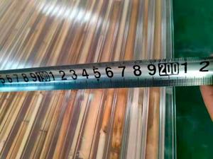 Paneles de techo de bambú de <span class=keywords><strong>policarbonato</strong></span> modernos impermeables para uso en almacén, hojas alveolares duraderas ecológicas - Product Image 5