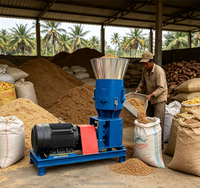 Machine à granulés d'aliments pour animaux à prix d'usine 2026 – Nouvelle vente chaude : Petit moulin à granulés pour la transformation des aliments pour animaux, granulateur d'aliments pour volailles