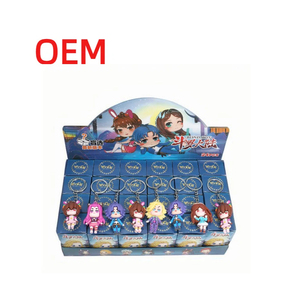 OEM Minio n Key Chain Custom Made Plastic Key Chain for Promotion